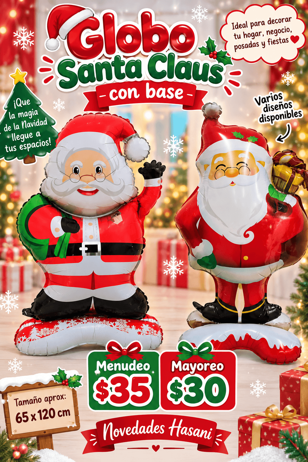 Globo Santa Claus